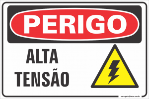 Placa - alta tensão (PS)PLÁSTICO   LAMINAÇÃO  