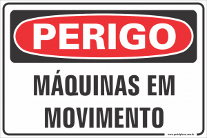 Placa - máquinas em movimento (PS)PLÁSTICO   LAMINAÇÃO  